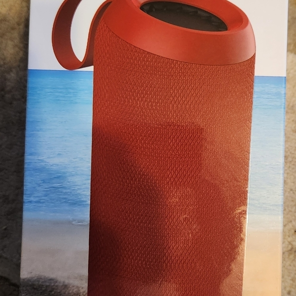 Splash Red Portable Speaker